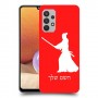 סמוראי כיסוי מגן קשיח בעיצוב אישי עם השם שלך ל Samsung Galaxy A32 יחידה אחת סקרין מובייל