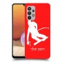 סקִי כיסוי מגן קשיח בעיצוב אישי עם השם שלך ל Samsung Galaxy A32 יחידה אחת סקרין מובייל