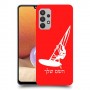גלישת מפרש כיסוי מגן קשיח בעיצוב אישי עם השם שלך ל Samsung Galaxy A32 יחידה אחת סקרין מובייל