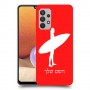 גלישה כיסוי מגן קשיח בעיצוב אישי עם השם שלך ל Samsung Galaxy A32 יחידה אחת סקרין מובייל