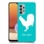 תרנגול כיסוי מגן קשיח בעיצוב אישי עם השם שלך ל Samsung Galaxy A32 יחידה אחת סקרין מובייל