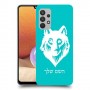 זאב כיסוי מגן קשיח בעיצוב אישי עם השם שלך ל Samsung Galaxy A32 יחידה אחת סקרין מובייל