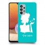אישה אהבה כיסוי מגן קשיח בעיצוב אישי עם השם שלך ל Samsung Galaxy A32 יחידה אחת סקרין מובייל