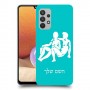 תאומים כיסוי מגן קשיח בעיצוב אישי עם השם שלך ל Samsung Galaxy A32 יחידה אחת סקרין מובייל