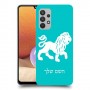 אריה כיסוי מגן קשיח בעיצוב אישי עם השם שלך ל Samsung Galaxy A32 יחידה אחת סקרין מובייל