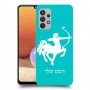 קשת כיסוי מגן קשיח בעיצוב אישי עם השם שלך ל Samsung Galaxy A32 יחידה אחת סקרין מובייל