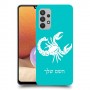 עקרב כיסוי מגן קשיח בעיצוב אישי עם השם שלך ל Samsung Galaxy A32 יחידה אחת סקרין מובייל