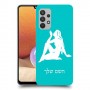 בתולה כיסוי מגן קשיח בעיצוב אישי עם השם שלך ל Samsung Galaxy A32 יחידה אחת סקרין מובייל