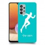 רץ כיסוי מגן קשיח בעיצוב אישי עם השם שלך ל Samsung Galaxy A32 יחידה אחת סקרין מובייל
