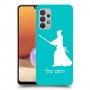 סמוראי כיסוי מגן קשיח בעיצוב אישי עם השם שלך ל Samsung Galaxy A32 יחידה אחת סקרין מובייל