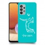 שחקן כדורעף כיסוי מגן קשיח בעיצוב אישי עם השם שלך ל Samsung Galaxy A32 יחידה אחת סקרין מובייל