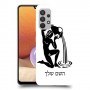 דלי כיסוי מגן קשיח בעיצוב אישי עם השם שלך ל Samsung Galaxy A32 יחידה אחת סקרין מובייל