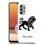 אריה כיסוי מגן קשיח בעיצוב אישי עם השם שלך ל Samsung Galaxy A32 יחידה אחת סקרין מובייל