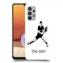 שחקן טניס כיסוי מגן קשיח בעיצוב אישי עם השם שלך ל Samsung Galaxy A32 יחידה אחת סקרין מובייל