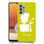 אישה אהבה כיסוי מגן קשיח בעיצוב אישי עם השם שלך ל Samsung Galaxy A32 יחידה אחת סקרין מובייל
