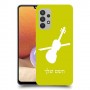 כינור כיסוי מגן קשיח בעיצוב אישי עם השם שלך ל Samsung Galaxy A32 יחידה אחת סקרין מובייל