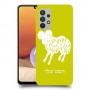 טלה כיסוי מגן קשיח בעיצוב אישי עם השם שלך ל Samsung Galaxy A32 יחידה אחת סקרין מובייל