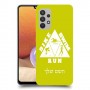 טריאתלון כיסוי מגן קשיח בעיצוב אישי עם השם שלך ל Samsung Galaxy A32 יחידה אחת סקרין מובייל