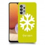 שלג כיסוי מגן קשיח בעיצוב אישי עם השם שלך ל Samsung Galaxy A32 יחידה אחת סקרין מובייל