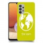 עולם כיסוי מגן קשיח בעיצוב אישי עם השם שלך ל Samsung Galaxy A32 יחידה אחת סקרין מובייל