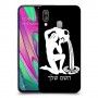 דלי כיסוי מגן קשיח בעיצוב אישי עם השם שלך ל Samsung Galaxy A40 יחידה אחת סקרין מובייל