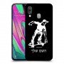 ילד סקייטבורד כיסוי מגן קשיח בעיצוב אישי עם השם שלך ל Samsung Galaxy A40 יחידה אחת סקרין מובייל