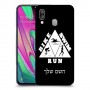 טריאתלון כיסוי מגן קשיח בעיצוב אישי עם השם שלך ל Samsung Galaxy A40 יחידה אחת סקרין מובייל