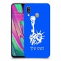 פסל החירות כיסוי מגן קשיח בעיצוב אישי עם השם שלך ל Samsung Galaxy A40 יחידה אחת סקרין מובייל