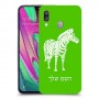 זברה כיסוי מגן קשיח בעיצוב אישי עם השם שלך ל Samsung Galaxy A40 יחידה אחת סקרין מובייל