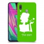 אישה אהבה כיסוי מגן קשיח בעיצוב אישי עם השם שלך ל Samsung Galaxy A40 יחידה אחת סקרין מובייל
