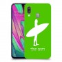 גלישה כיסוי מגן קשיח בעיצוב אישי עם השם שלך ל Samsung Galaxy A40 יחידה אחת סקרין מובייל