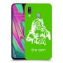סנטה קלאוס כיסוי מגן קשיח בעיצוב אישי עם השם שלך ל Samsung Galaxy A40 יחידה אחת סקרין מובייל