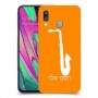 סקספון כיסוי מגן קשיח בעיצוב אישי עם השם שלך ל Samsung Galaxy A40 יחידה אחת סקרין מובייל