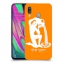דלי כיסוי מגן קשיח בעיצוב אישי עם השם שלך ל Samsung Galaxy A40 יחידה אחת סקרין מובייל