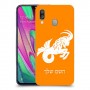 גדי כיסוי מגן קשיח בעיצוב אישי עם השם שלך ל Samsung Galaxy A40 יחידה אחת סקרין מובייל