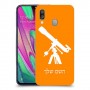 טלסקופ כיסוי מגן קשיח בעיצוב אישי עם השם שלך ל Samsung Galaxy A40 יחידה אחת סקרין מובייל