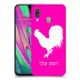 תרנגול כיסוי מגן קשיח בעיצוב אישי עם השם שלך ל Samsung Galaxy A40 יחידה אחת סקרין מובייל