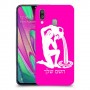דלי כיסוי מגן קשיח בעיצוב אישי עם השם שלך ל Samsung Galaxy A40 יחידה אחת סקרין מובייל