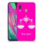 מאזניים כיסוי מגן קשיח בעיצוב אישי עם השם שלך ל Samsung Galaxy A40 יחידה אחת סקרין מובייל