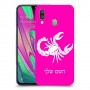 עקרב כיסוי מגן קשיח בעיצוב אישי עם השם שלך ל Samsung Galaxy A40 יחידה אחת סקרין מובייל