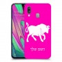 שור כיסוי מגן קשיח בעיצוב אישי עם השם שלך ל Samsung Galaxy A40 יחידה אחת סקרין מובייל