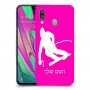 סקִי כיסוי מגן קשיח בעיצוב אישי עם השם שלך ל Samsung Galaxy A40 יחידה אחת סקרין מובייל