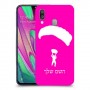 צניחה חופשית כיסוי מגן קשיח בעיצוב אישי עם השם שלך ל Samsung Galaxy A40 יחידה אחת סקרין מובייל