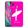 גלישה כיסוי מגן קשיח בעיצוב אישי עם השם שלך ל Samsung Galaxy A40 יחידה אחת סקרין מובייל