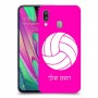 כדורעף - כדור כיסוי מגן קשיח בעיצוב אישי עם השם שלך ל Samsung Galaxy A40 יחידה אחת סקרין מובייל