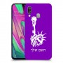 פסל החירות כיסוי מגן קשיח בעיצוב אישי עם השם שלך ל Samsung Galaxy A40 יחידה אחת סקרין מובייל
