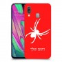 עכביש כיסוי מגן קשיח בעיצוב אישי עם השם שלך ל Samsung Galaxy A40 יחידה אחת סקרין מובייל