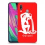 דלי כיסוי מגן קשיח בעיצוב אישי עם השם שלך ל Samsung Galaxy A40 יחידה אחת סקרין מובייל