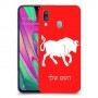 שור כיסוי מגן קשיח בעיצוב אישי עם השם שלך ל Samsung Galaxy A40 יחידה אחת סקרין מובייל