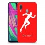 רץ כיסוי מגן קשיח בעיצוב אישי עם השם שלך ל Samsung Galaxy A40 יחידה אחת סקרין מובייל